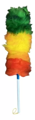 PLUMERO LANA DE OVEJA MULTICOLOR