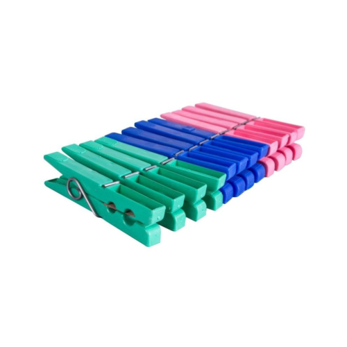 BROCHES DE PLASTICO X 12 U ECO
